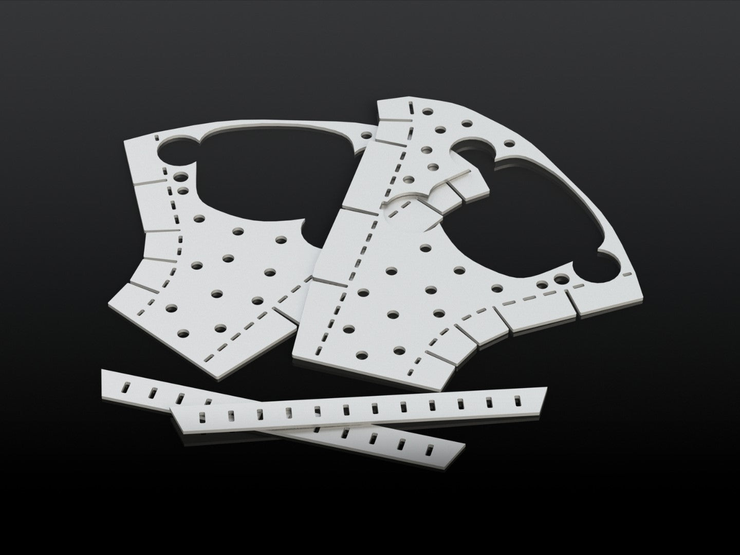 Wzmocnienia mocowań wahaczy wleczonych/wzdłużnych BMW E36