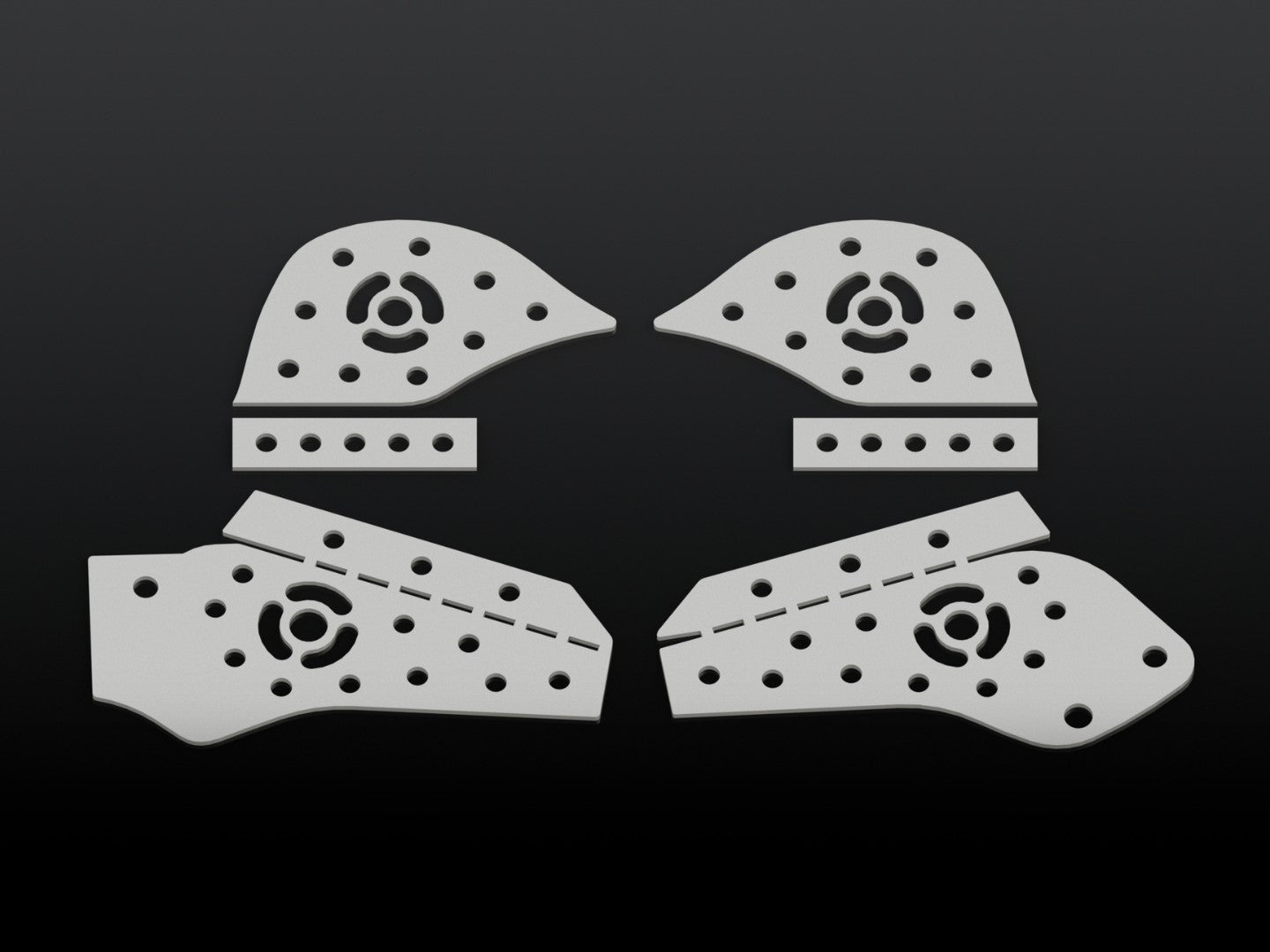 Wzmocnienia mocowań wózka tylnego zawieszenia BMW E36