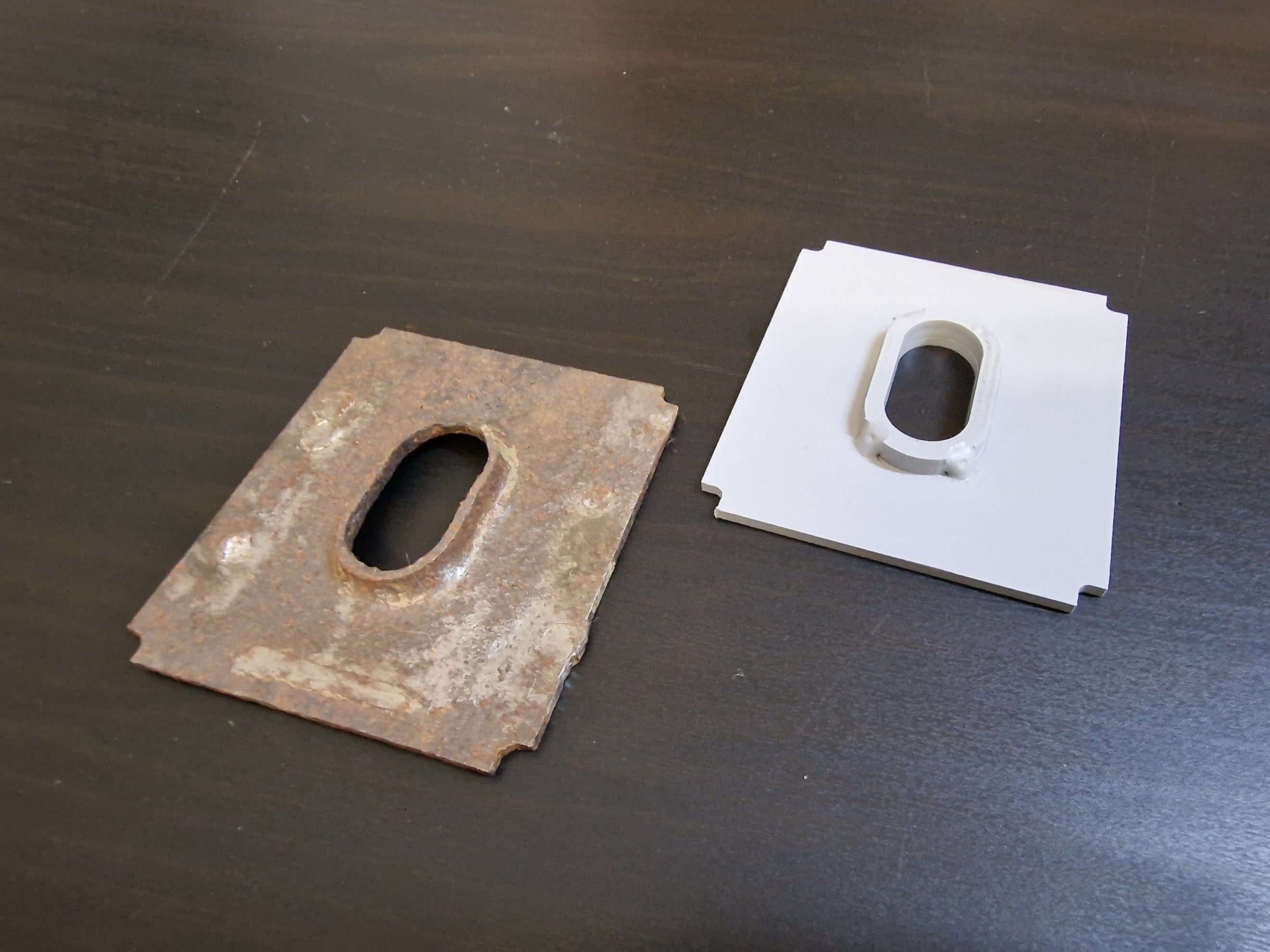 Reperaturki tylnych punktów podnoszenia progu BMW E36