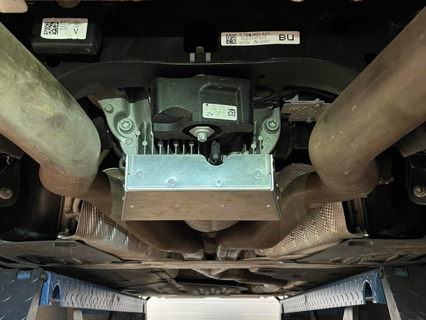 Chłodzenie dyferencjału Toyota Supra MKV - kierownica powietrza