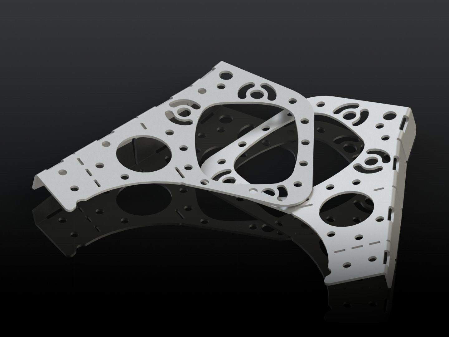 Wzmocnienia mocowań wahaczy wleczonych/wzdłużnych BMW E46