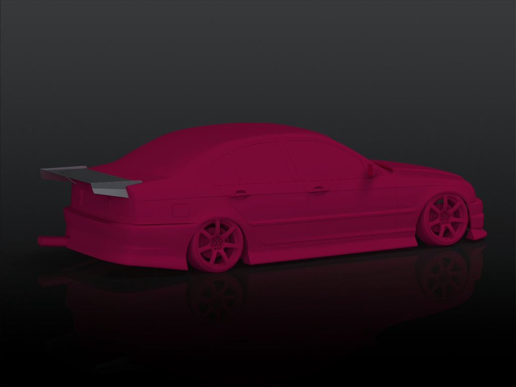 Drag Wing BMW E46 Sedan