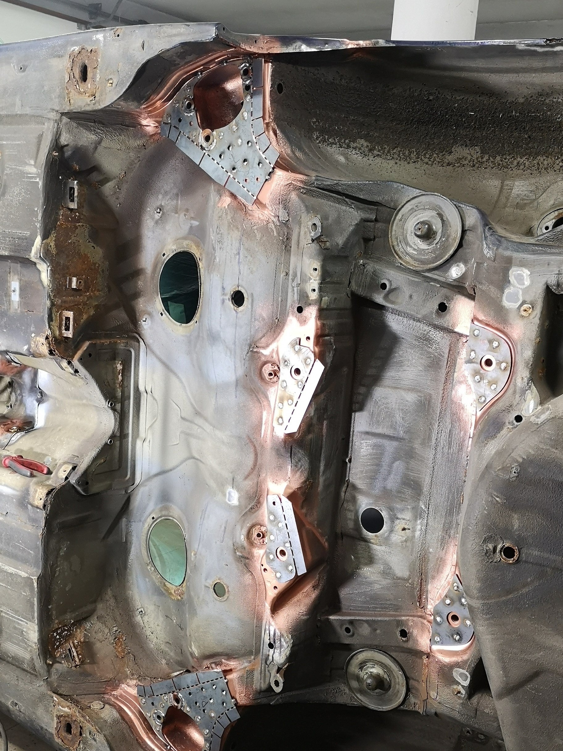 Wzmocnienia mocowań wahaczy wleczonych/wzdłużnych BMW E36