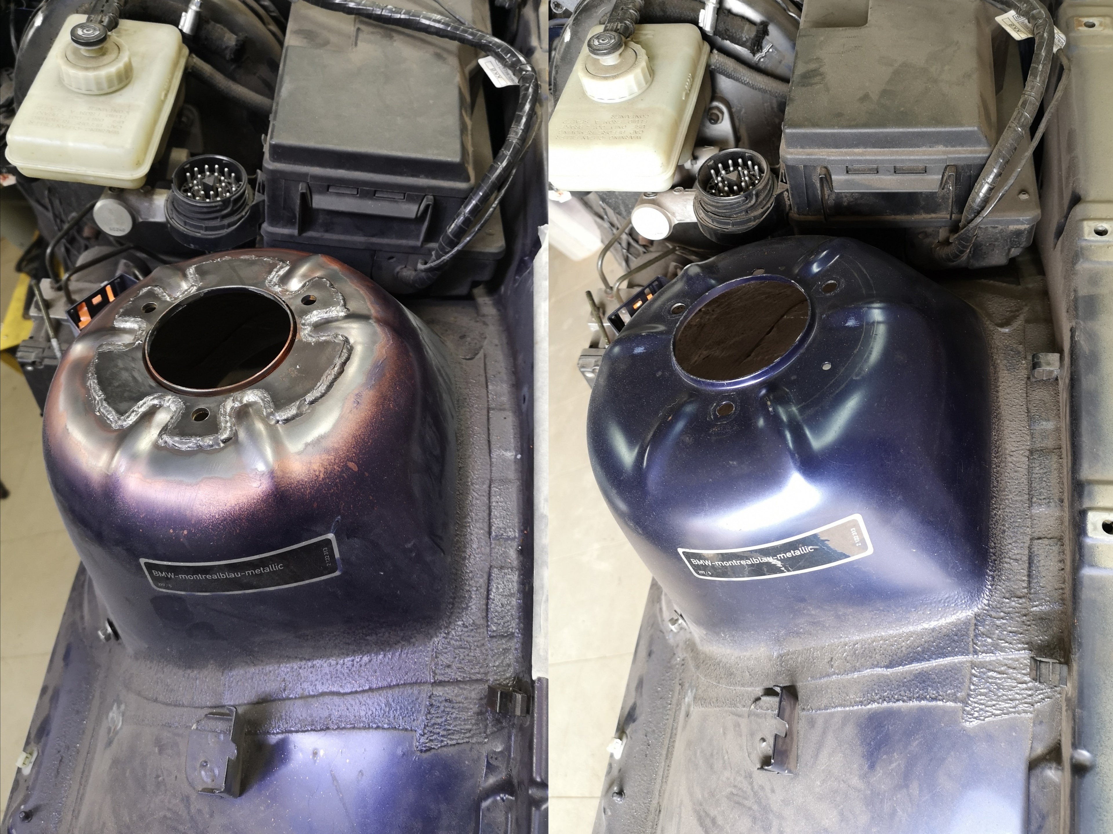 Wzmocnienie kielichów przednich BMW E36