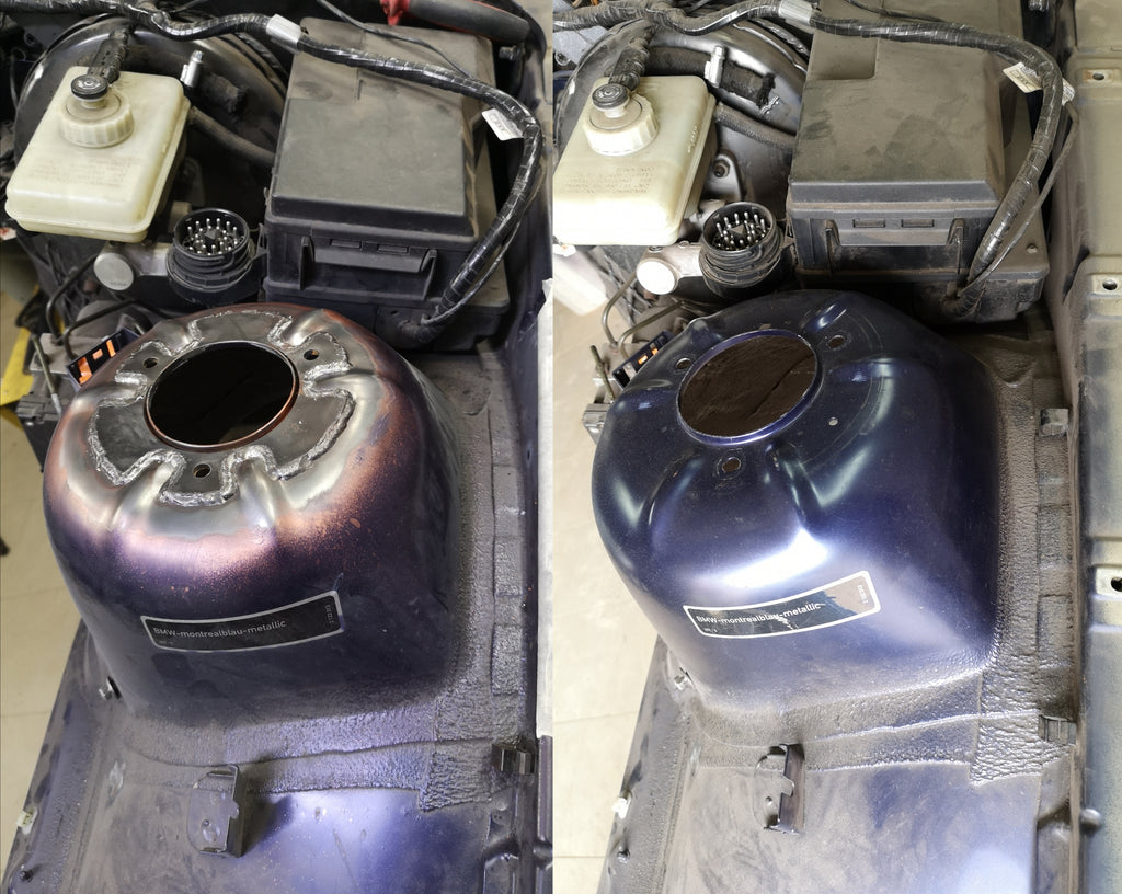 Wzmocnienie kielichów przednich + zastrzały do fartuchów BMW E36