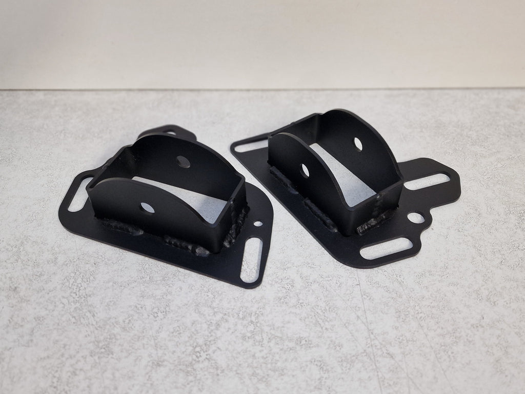 Mocowania wahaczy wleczonych/wzdłużnych o zwiększonym zakresie regulacji