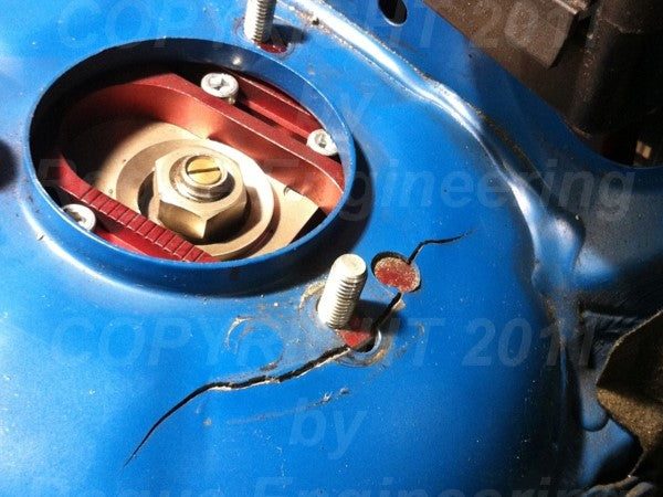 Wzmocnienie kielichów przednich + zastrzały do fartuchów BMW E36